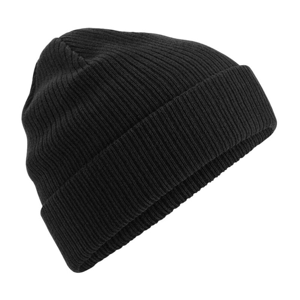 Beechfield Cotton Beanie / Black